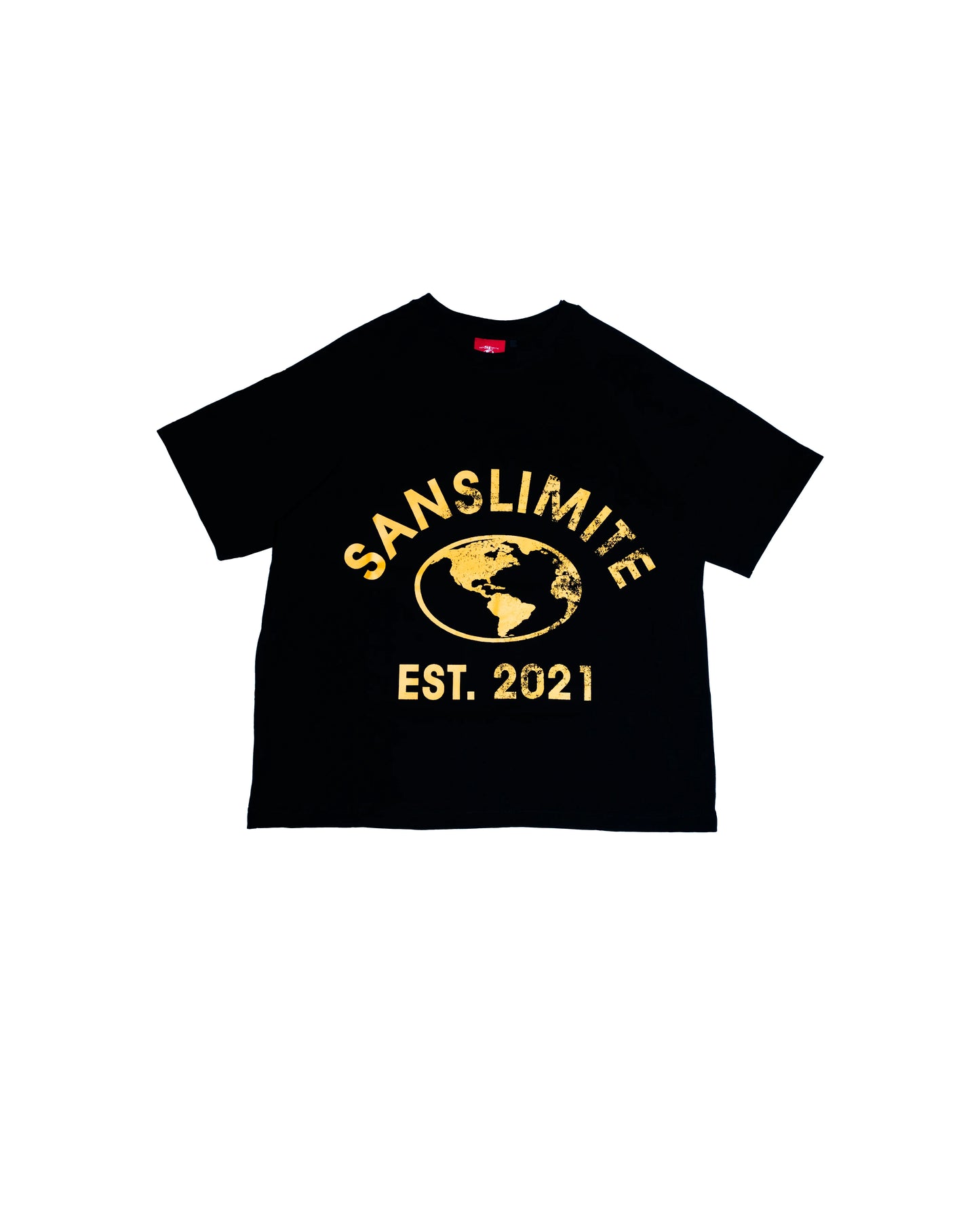 SansLimite ‘Concrete’ T Shirt - BLACK