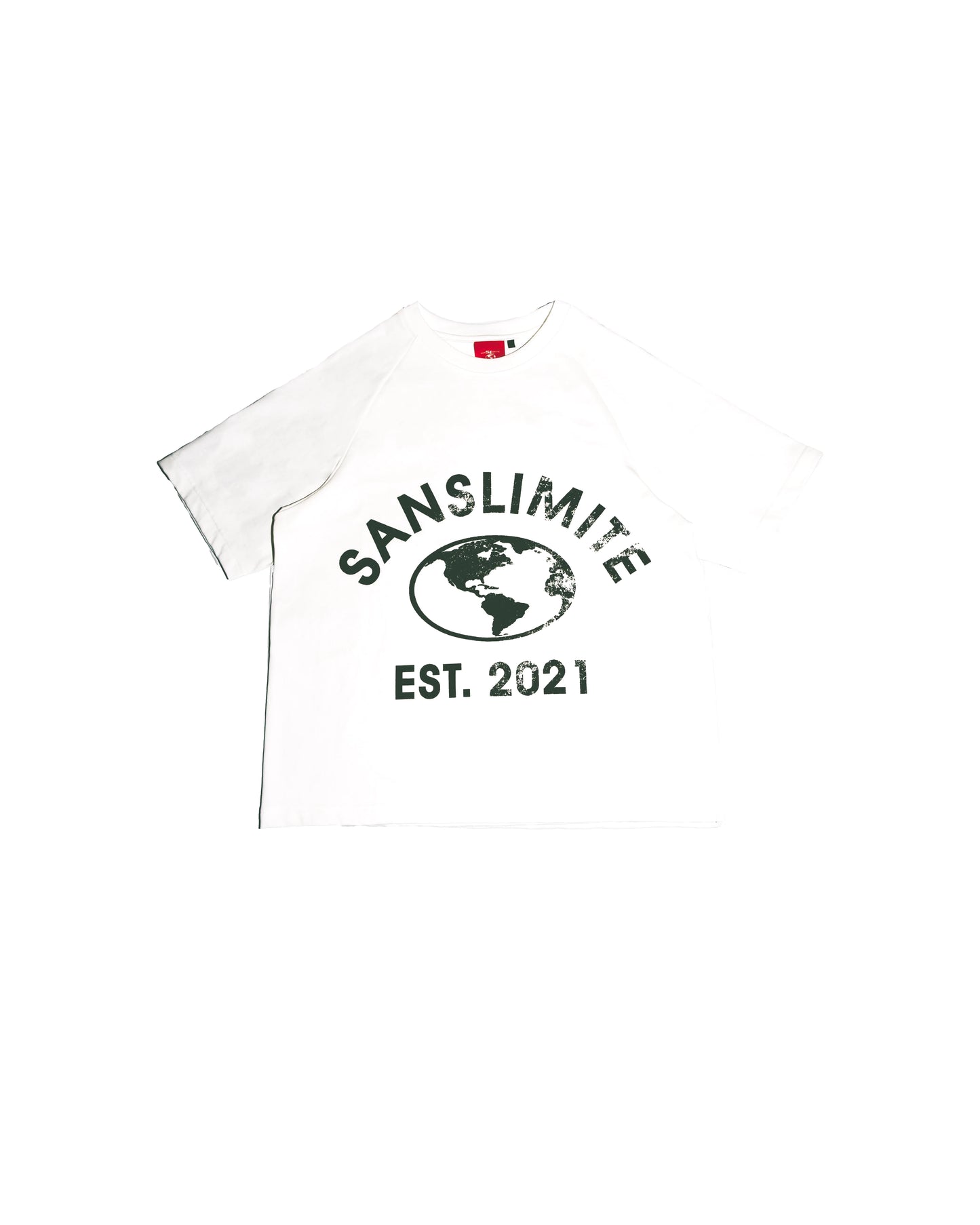SansLimite ‘Concrete’ T Shirt - WHITE