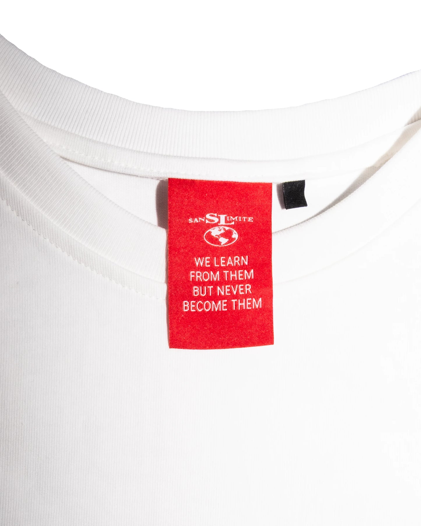 SansLimite ‘Concrete’ T Shirt - WHITE