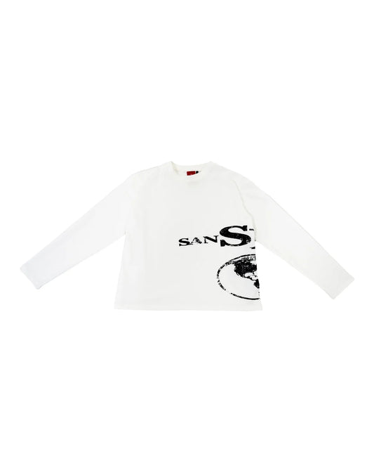 Concrete Longsleeve - WHITE M/V